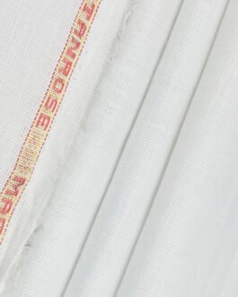 white Cotton Linen Mafatlal Brand 100% Cotton