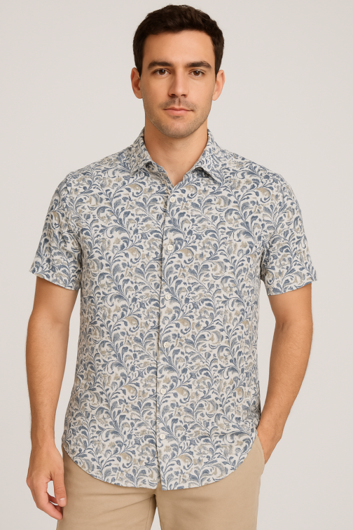 20% LINEN SHIRT , KURTA FOR MEN - Image 4